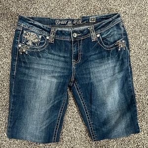 Grace in LA Straight leg Jeans size 30